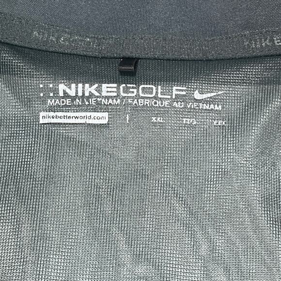 Nike Golf 1/4 Zip Jacket Mens XXL Teal Green Lightweight Windbreaker TB Logo - Picture 3 of 10